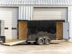 Spartan 7'x16' Enclosed Cargo Trailer w/ Rear Ramp Door (C2) Stock #90251 - Thumbnail 2