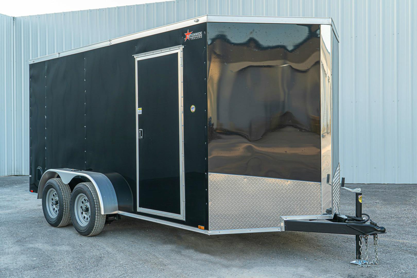 Spartan 7'x14' Enclosed Cargo Trailer w/ Rear Ramp Door (C2) - Stock #90256 - Image 3 of 22