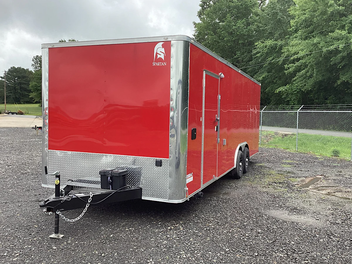 Spartan 8.5'x24' BBQ Concession Trailer (CC) - Stock #90257 - Image 2 of 4 Spartan 8.5'x24' BBQ Concession Trailer (CC) - Stock #90257 - Image 2 of 4