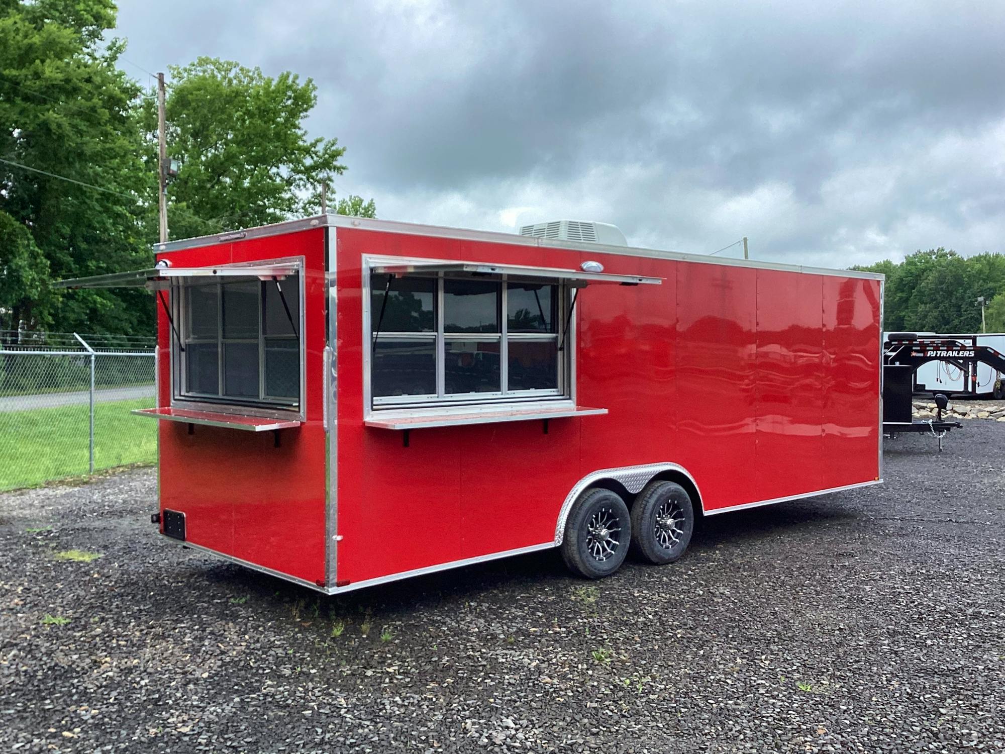 Spartan 8.5'x24' BBQ Concession Trailer (CC) - Stock #90257 - Image 1 of 4