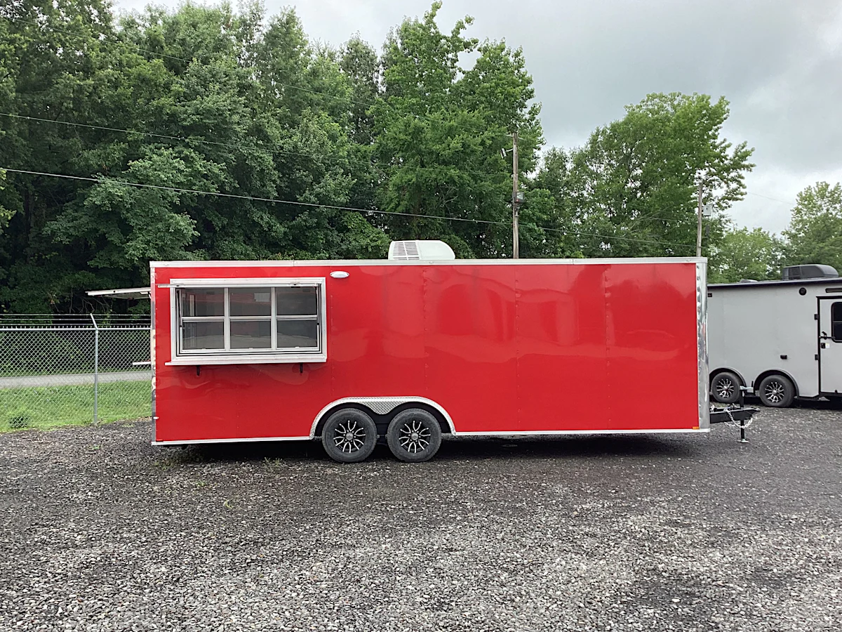 Spartan 8.5'x24' BBQ Concession Trailer (CC) - Stock #90257 - Image 3 of 4 Spartan 8.5'x24' BBQ Concession Trailer (CC) - Stock #90257 - Image 3 of 4