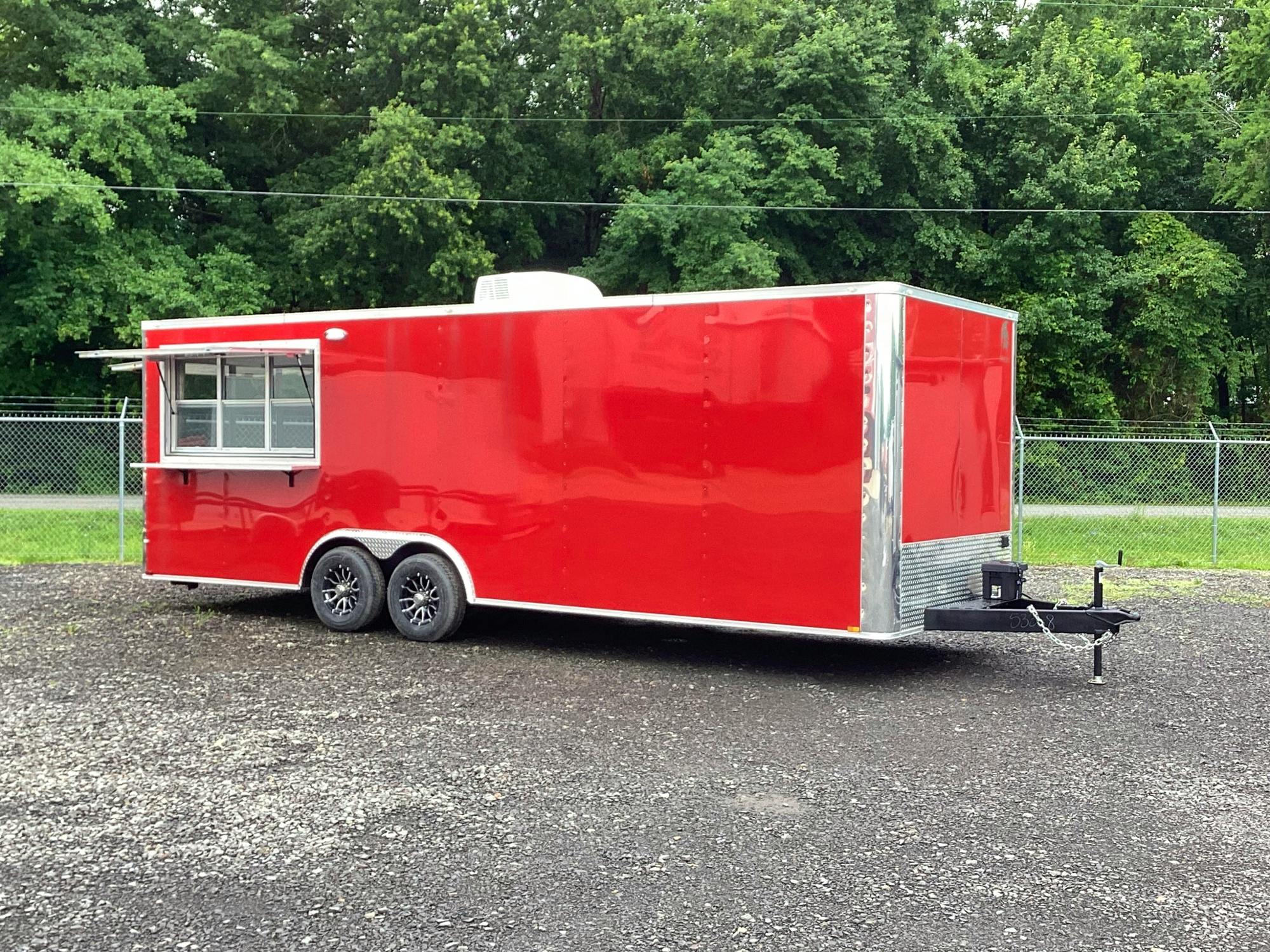 Spartan 8.5'x24' BBQ Concession Trailer (CC) - Stock #90257 - Image 4 of 4