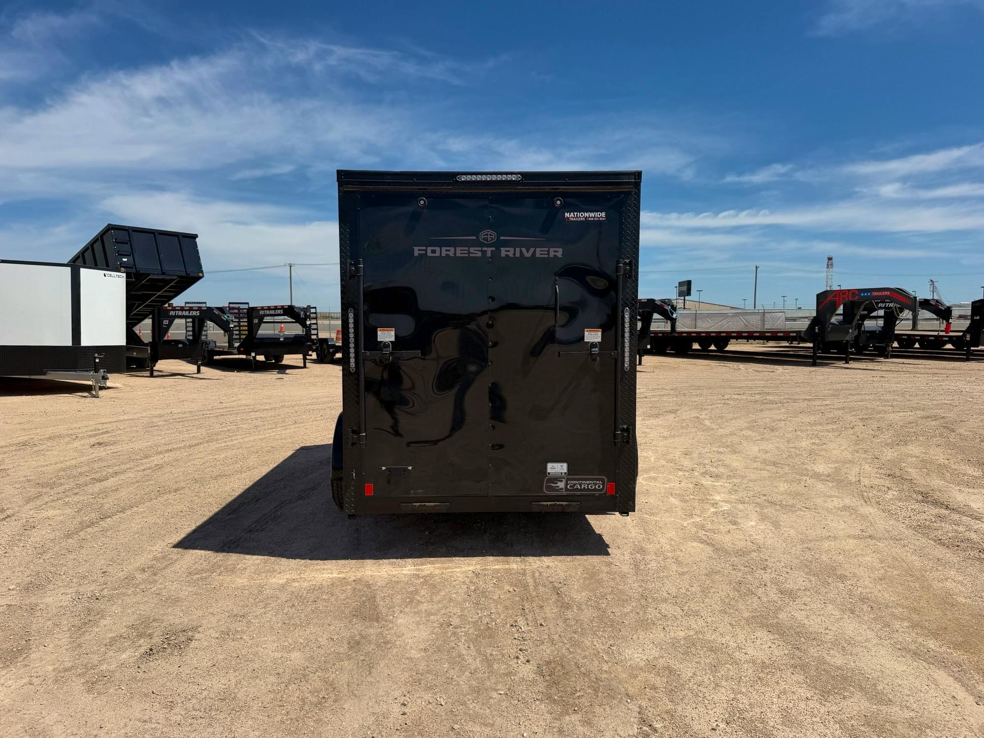 Continental Cargo V-Series 6' × 12' Enclosed Cargo Trailer