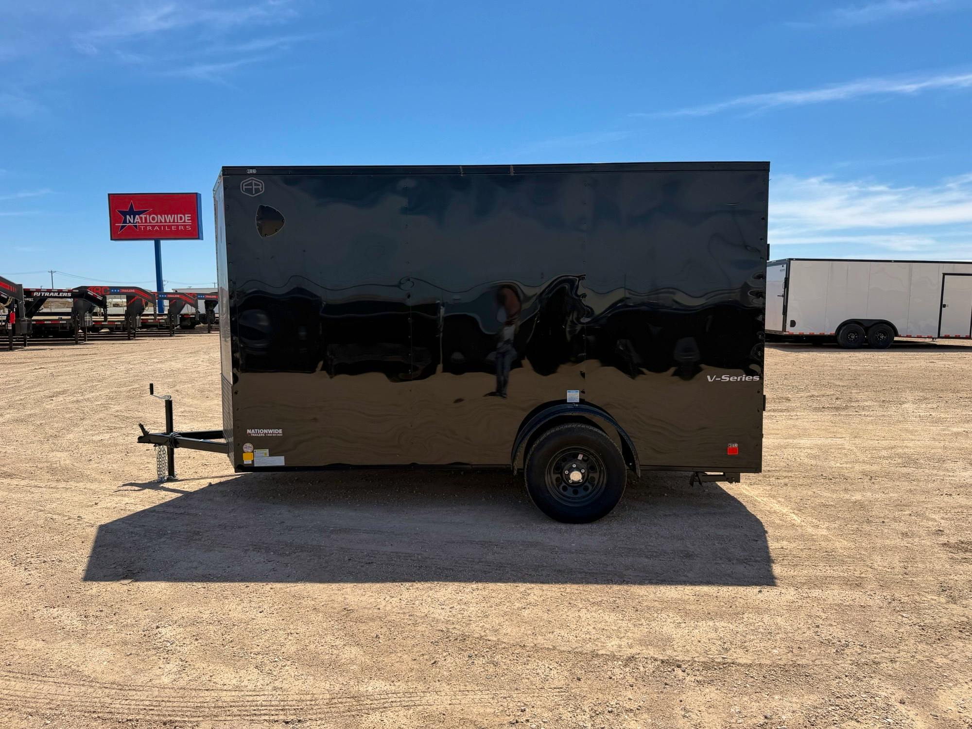 Continental Cargo V-Series 6' × 12' Enclosed Cargo Trailer