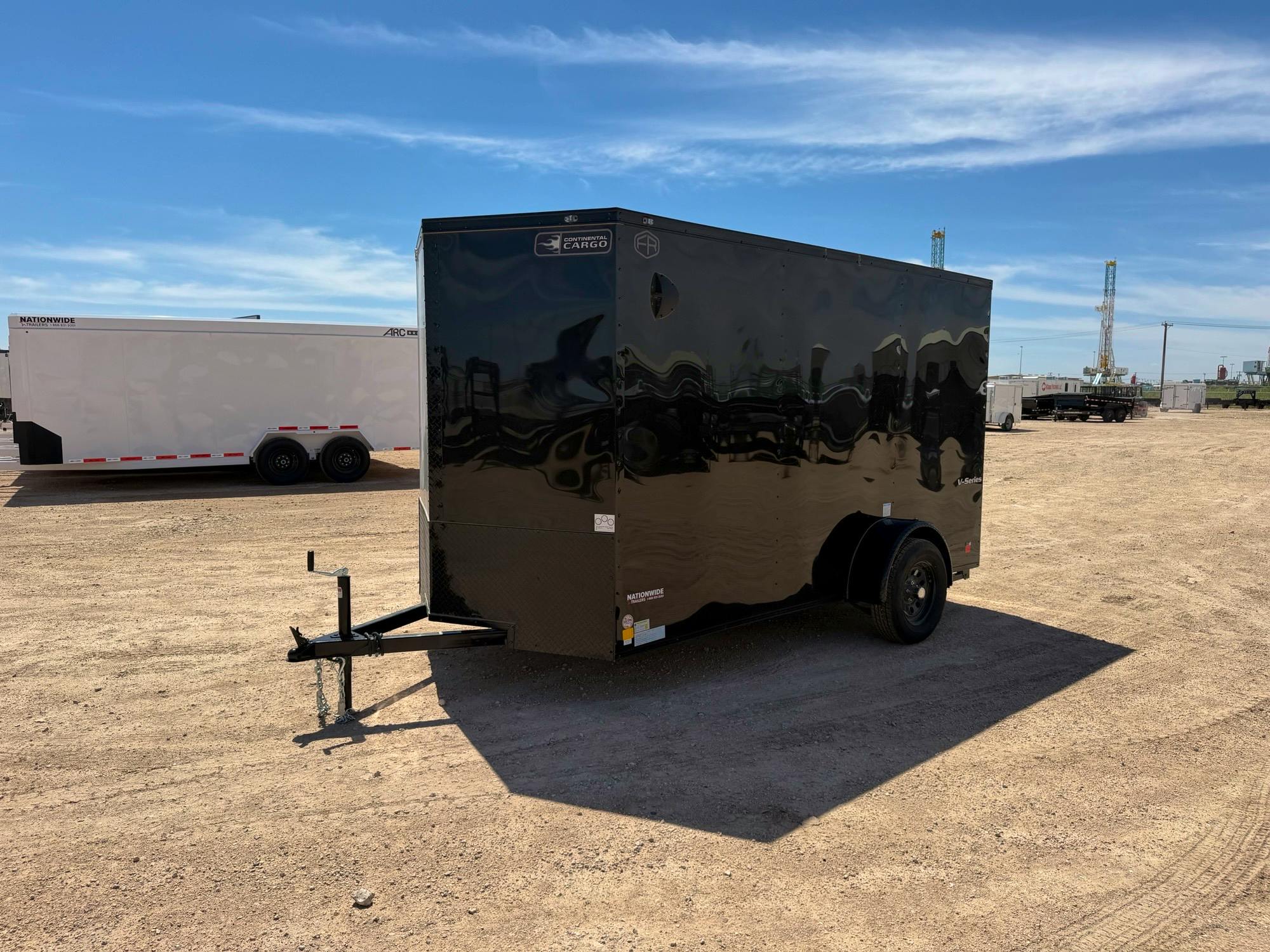 Continental Cargo V-Series 6' × 12' Enclosed Cargo Trailer