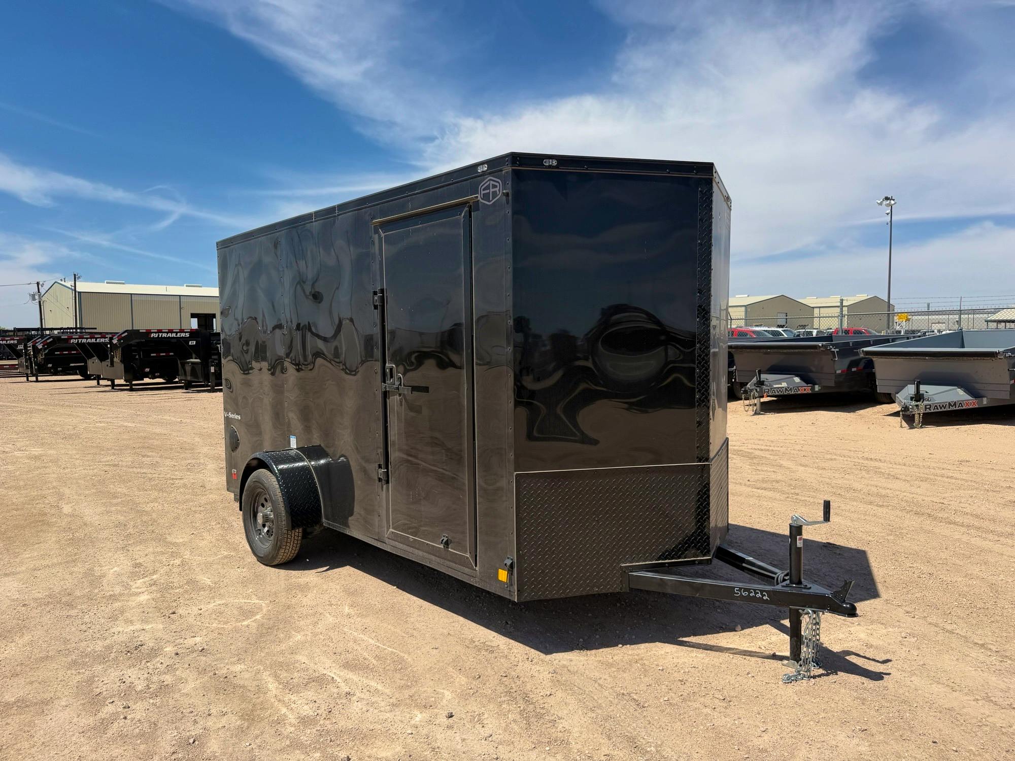 Continental Cargo V-Series 6' × 12' Enclosed Cargo Trailer