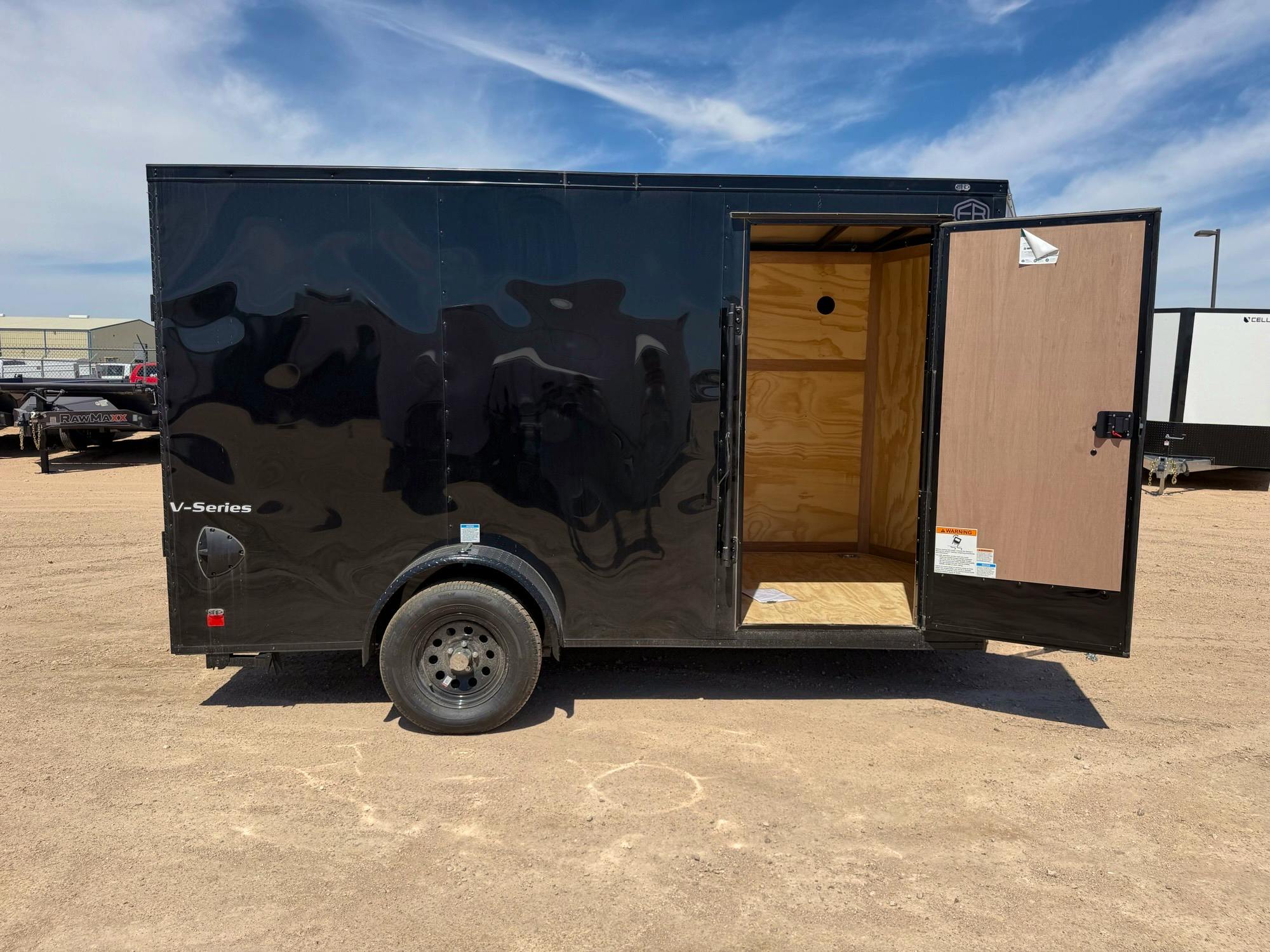 Continental Cargo V-Series 6' × 12' Enclosed Cargo Trailer