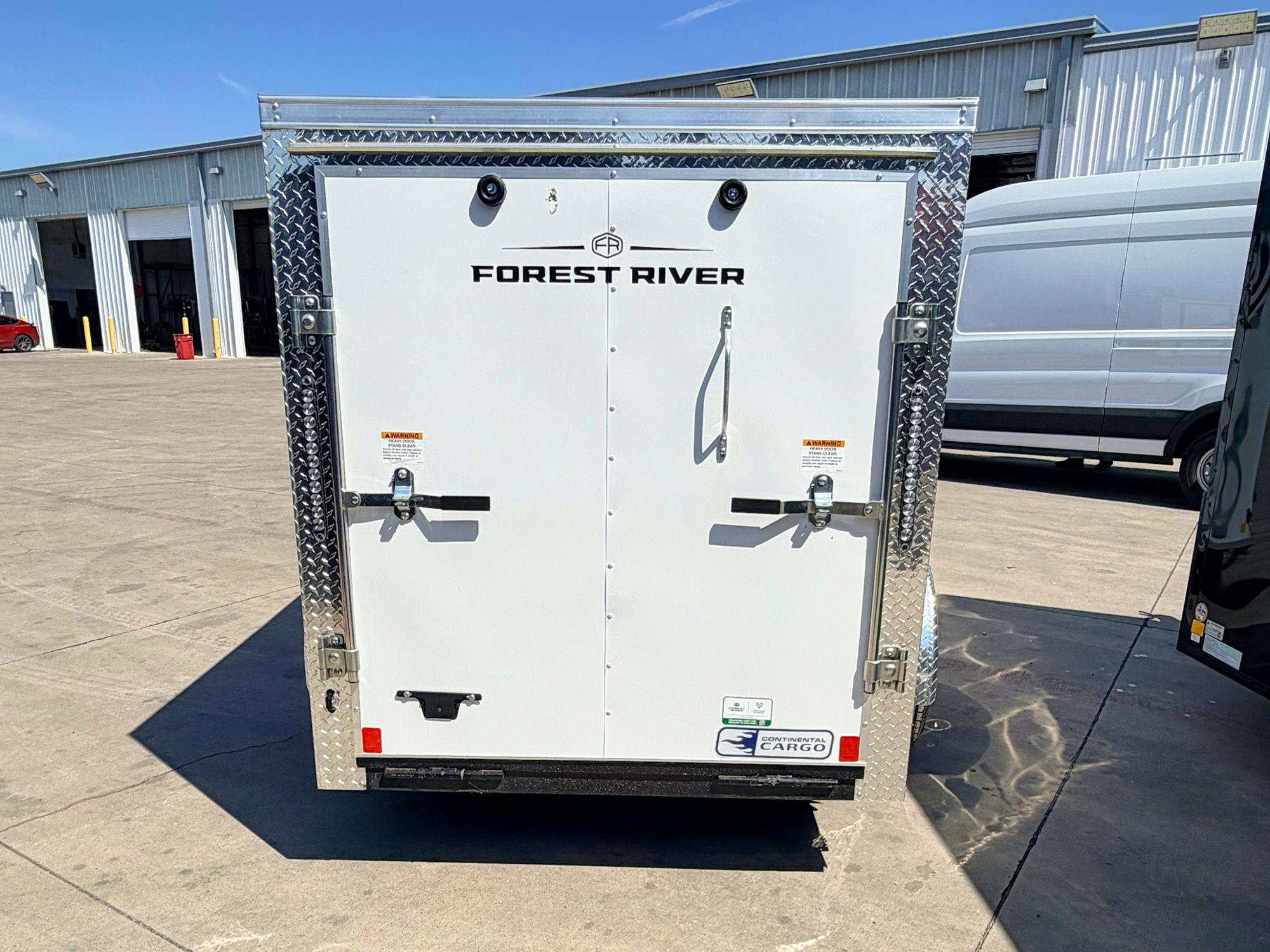 Continental Cargo 5'x10' Enclosed Cargo Trailer w/ Rear Ramp Door (C1) - Stock #90263 - Image 4 of 4