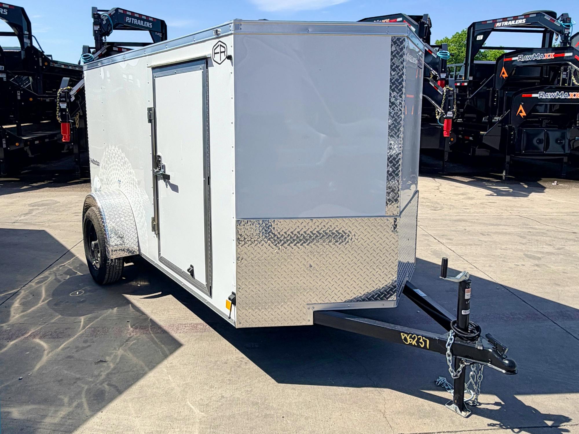 Continental Cargo 5'x10' Enclosed Cargo Trailer w/ Rear Ramp Door (C1) - Stock #90263 - Image 1 of 4
