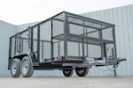 Texas Bragg 12'x83" Landscape Trailer w/ 4' Sides & 4' Gate (L2) Stock #90266 - Thumbnail 3