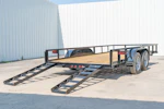 Texas Bragg 16'x83" Utility Trailer w/ Slide-In Ramps (U2) Stock #90272 - Thumbnail 9