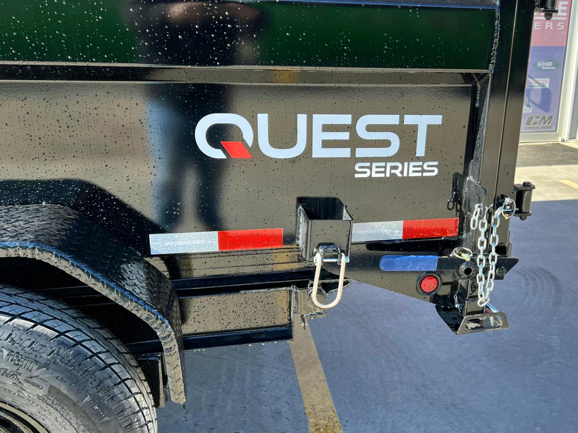 PJ Trailers 14'x83" 14K Dump Trailer w/ 4ft Sides (D7) - Stock #90278 - Image 9 of 9