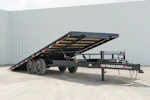 PJ Trailers 22'x102" Deckover Power Tilt Trailer (T8) Stock #90302 - Thumbnail 3
