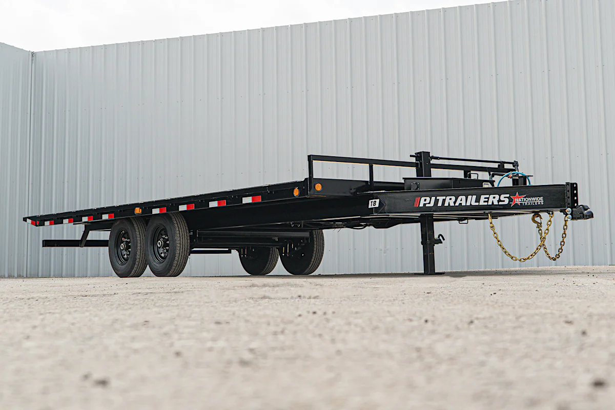 PJ Trailers 22'x102" Deckover Power Tilt Trailer (T8) - Stock #90302 - Image 6 of 22 PJ Trailers 22'x102" Deckover Power Tilt Trailer (T8) - Stock #90302 - Image 6 of 22