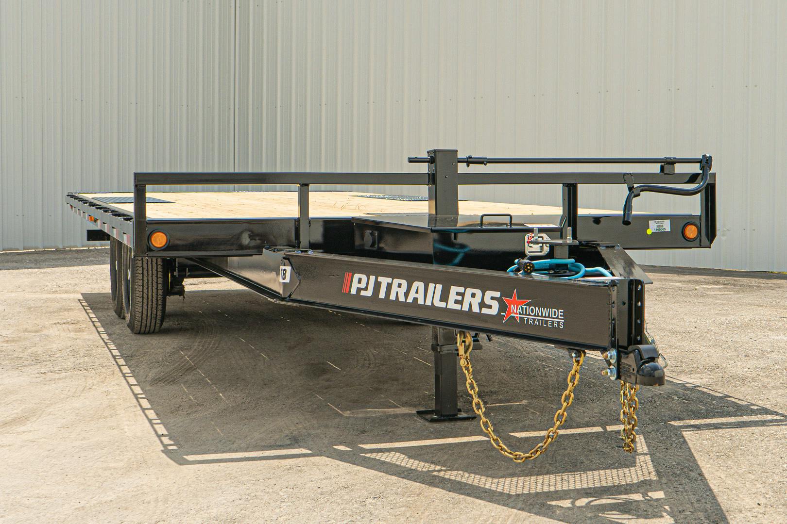 PJ Trailers 22'x102" Deckover Power Tilt Trailer (T8) - Stock #90302 - Image 22 of 22