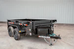 PJ Trailers 10'x60" Hydraulic Dump Trailer w/ 18" Sides (D5) Stock #90304 - Thumbnail 4
