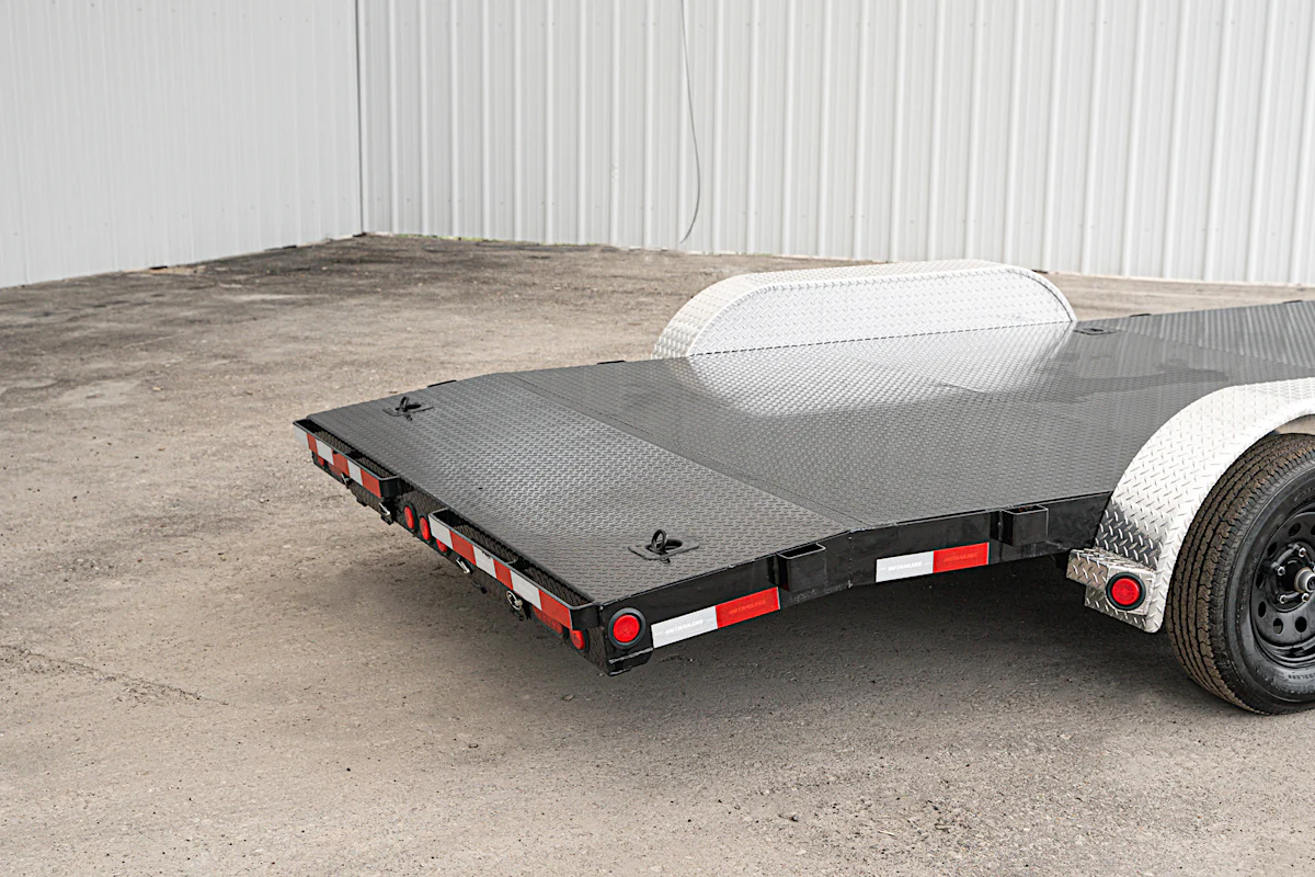 PJ Trailers 18'x83" 5" Channel Car Trailer w/ Steel Deck (C5) - Stock #90305 - Image 10 of 16 PJ Trailers 18'x83" 5" Channel Car Trailer w/ Steel Deck (C5) - Stock #90305 - Image 10 of 16