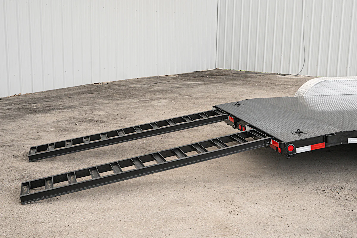PJ Trailers 18'x83" 5" Channel Car Trailer w/ Steel Deck (C5) - Stock #90305 - Image 11 of 16 PJ Trailers 18'x83" 5" Channel Car Trailer w/ Steel Deck (C5) - Stock #90305 - Image 11 of 16