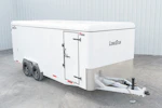 LoneStar 7.10'x20' 14k Steel Enclosed Cargo Trailer w/ Rear Barn Doors (C2) Stock #90312 - Thumbnail 1