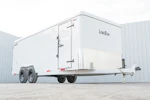 LoneStar 7.10'x20' 14k Steel Enclosed Cargo Trailer w/ Rear Barn Doors (C2) Stock #90312 - Thumbnail 3