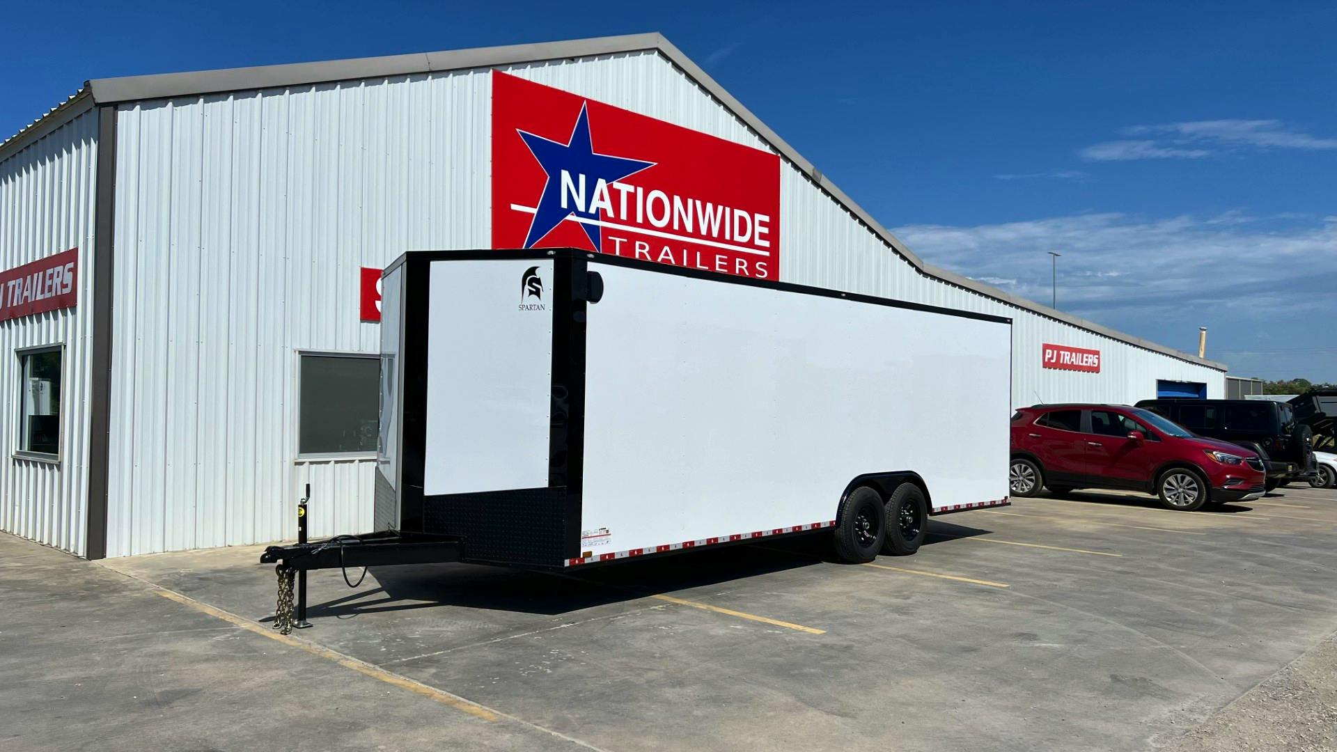Spartan 8.5'x24' Enclosed Cargo Trailer w/ Rear Ramp Door (C2) - Stock #90321 - Image 1 of 6