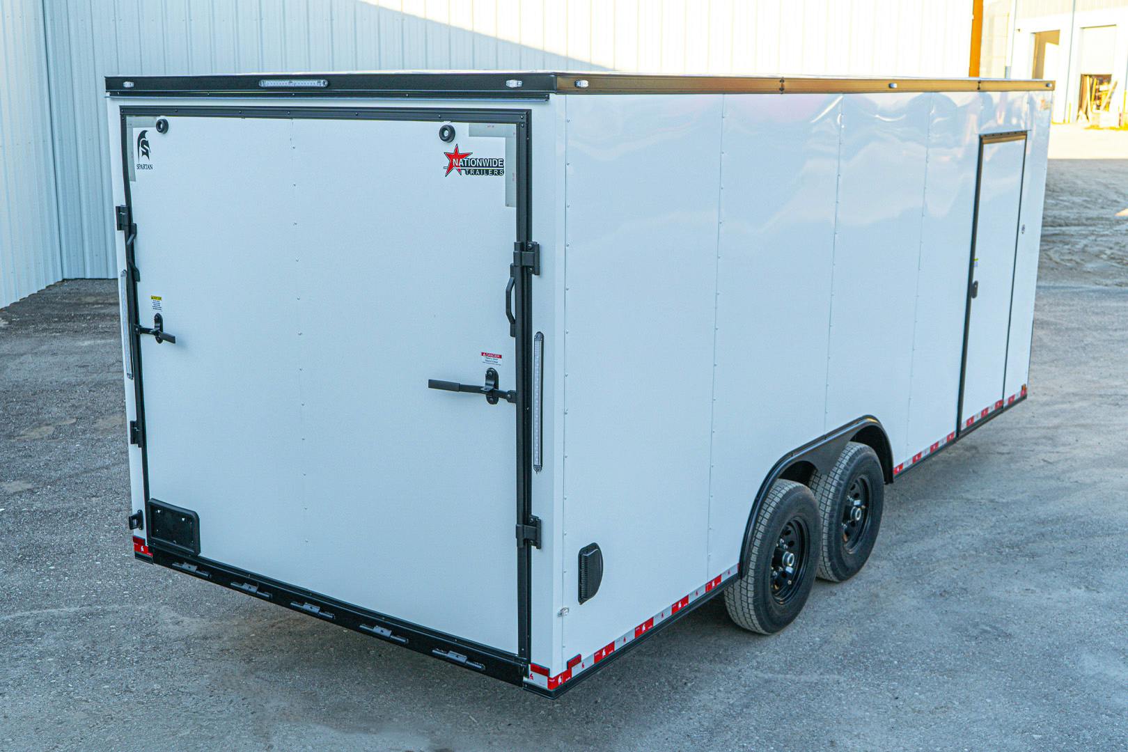 Spartan 8.5'x20' Enclosed Cargo Trailer w/ Rear Ramp Door (C2) - Stock #90323 - Image 10 of 13