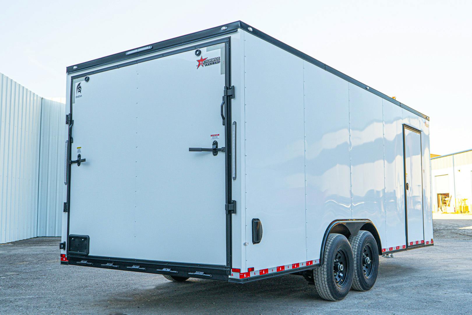 Spartan 8.5'x20' Enclosed Cargo Trailer w/ Rear Ramp Door (C2) - Stock #90323 - Image 11 of 13