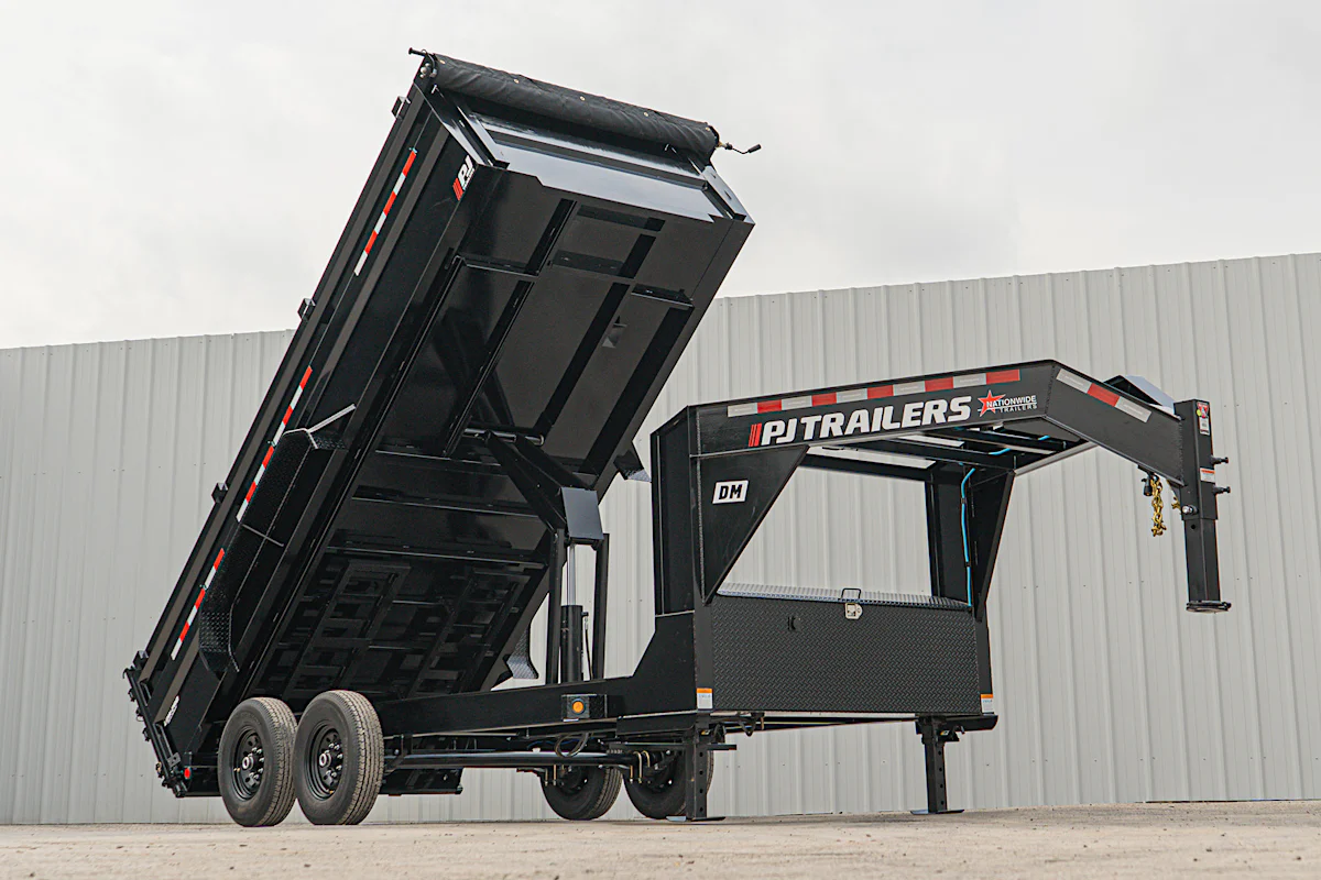 PJ Trailers 16'x83" Low Pro High Side Dump Trailer w/ 3' Sides (DM) - Stock #90327 - Image 6 of 28 PJ Trailers 16'x83" Low Pro High Side Dump Trailer w/ 3' Sides (DM) - Stock #90327 - Image 6 of 28