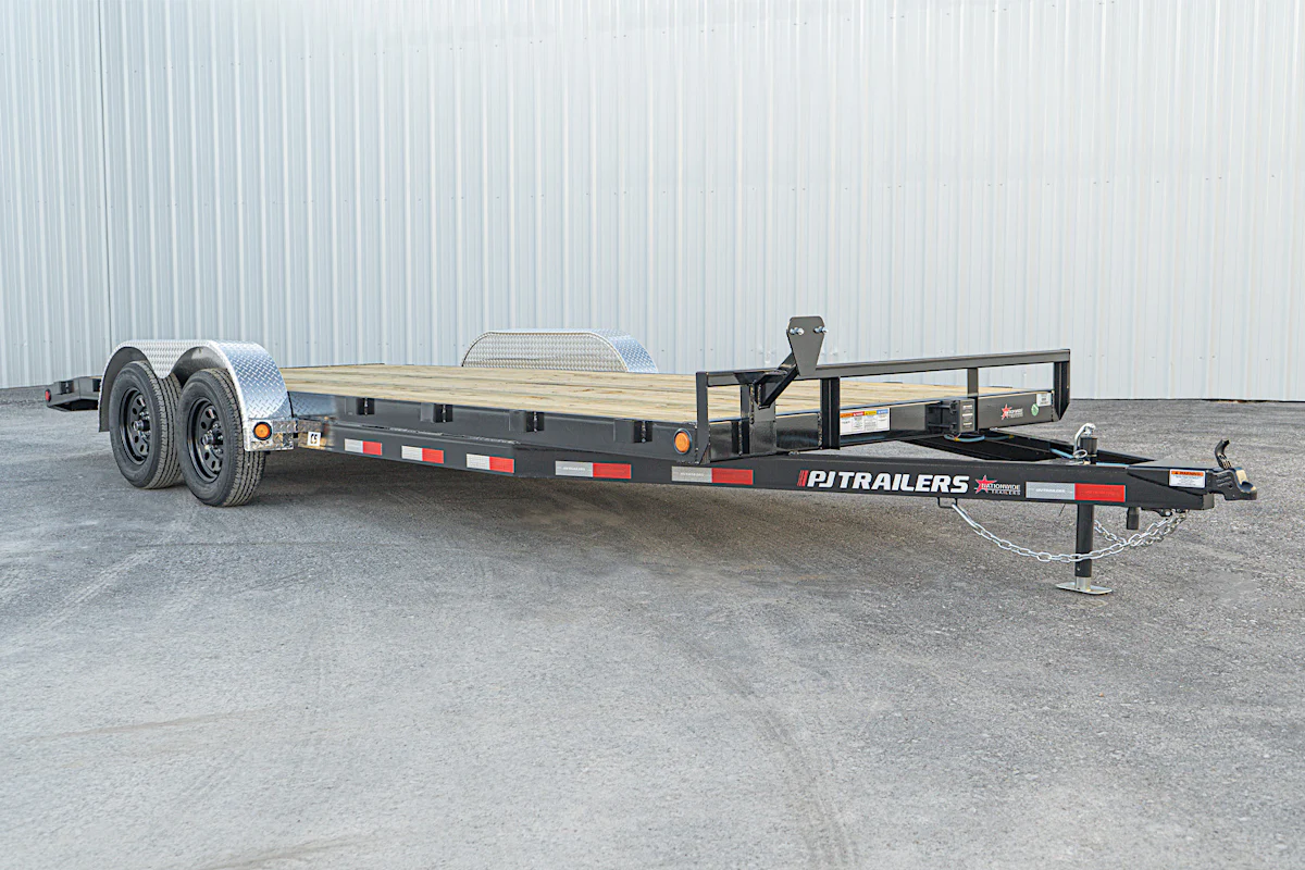 PJ Trailers 20'x83" 5" Channel Car Trailer (C5) - Stock #90338 - Image 2 of 13 PJ Trailers 20'x83" 5" Channel Car Trailer (C5) - Stock #90338 - Image 2 of 13