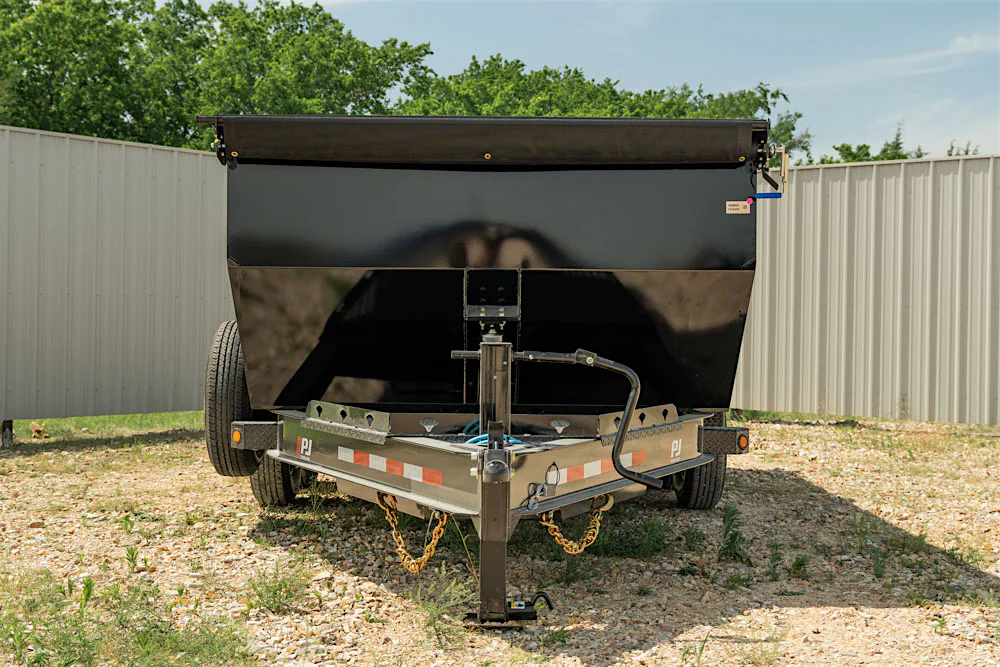 PJ Trailers 14'x83" Telescopic Dump Trailer w/ 4' Sides (DT) - Stock #90339 - Image 9 of 18 PJ Trailers 14'x83" Telescopic Dump Trailer w/ 4' Sides (DT) - Stock #90339 - Image 9 of 18