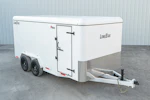 LoneStar 7.10'x16' 14k Steel Enclosed Cargo Trailer w/ Rear Ramp Door (C2) Stock #90341 - Thumbnail 2