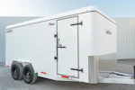 LoneStar 7.10'x16' 14k Steel Enclosed Cargo Trailer w/ Rear Ramp Door (C2) Stock #90341 - Thumbnail 7