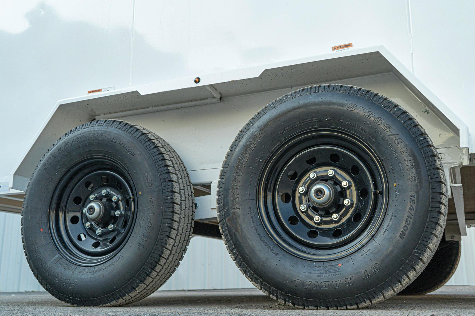 LoneStar 7.10'x16' 14k Steel Enclosed Cargo Trailer w/ Rear Ramp Door (C2) - Stock #90341 - Image 9 of 16