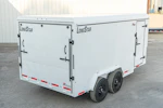 LoneStar 7.10'x16' 14k Steel Enclosed Cargo Trailer w/ Rear Ramp Door (C2) Stock #90341 - Thumbnail 10