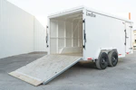 LoneStar 7.10'x16' 14k Steel Enclosed Cargo Trailer w/ Rear Ramp Door (C2) Stock #90341 - Thumbnail 12