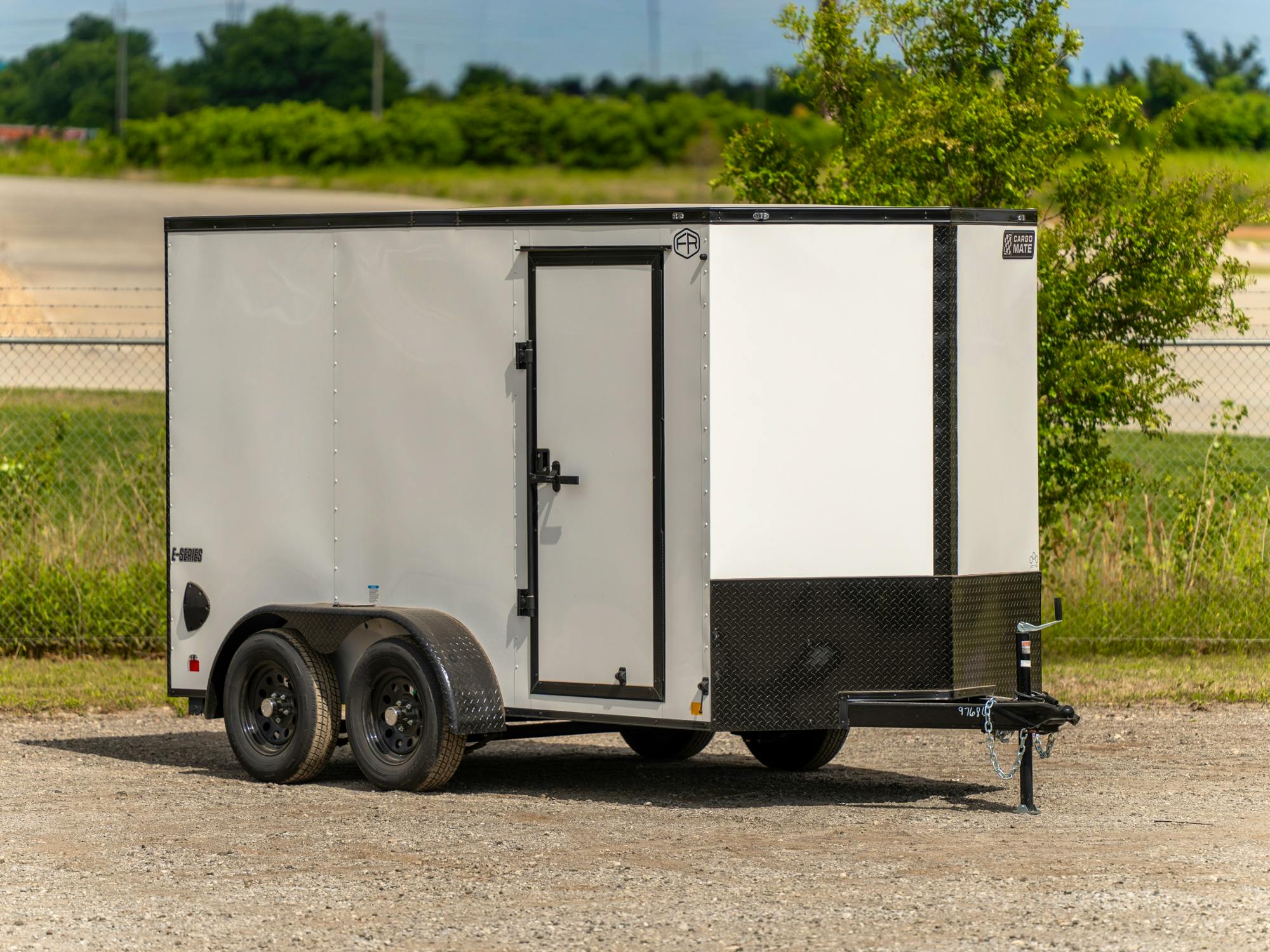 Cargo Mate 6'x12' Enclosed Cargo Trailer w/ Rear Ramp Door (V-Series) - Stock #90348 - Image 1 of 4