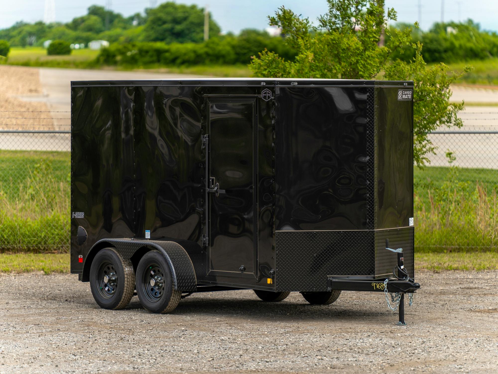 Cargo Mate 6'x12' Enclosed Cargo Trailer w/ Rear Ramp Door (V-Series) - Stock #90349 - Image 1 of 4