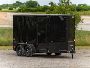 Cargo Mate 6'x12' Enclosed Cargo Trailer w/ Rear Ramp Door (V-Series)