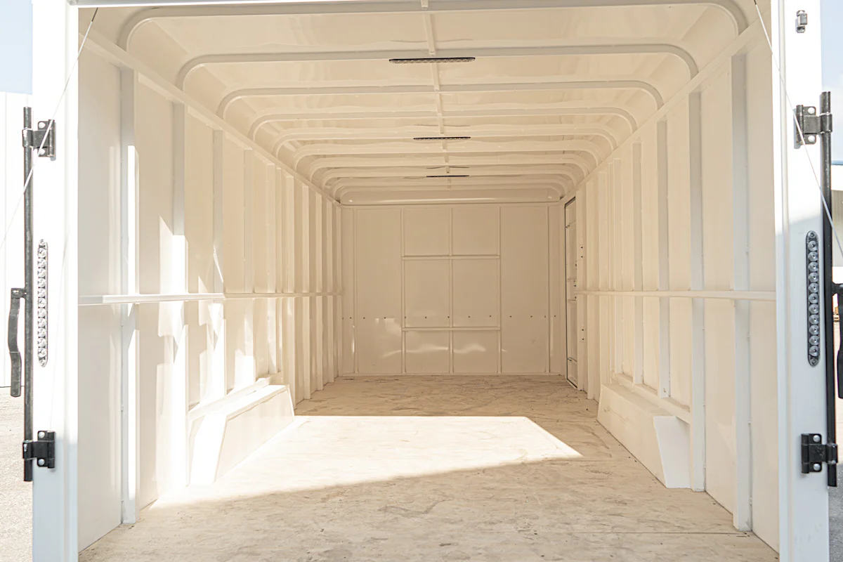LoneStar 7.10'x20' 14k Steel Enclosed Cargo Trailer w/ Rear Ramp Door (C2) - Stock #90357 - Image 15 of 17 LoneStar 7.10'x20' 14k Steel Enclosed Cargo Trailer w/ Rear Ramp Door (C2) - Stock #90357 - Image 15 of 17