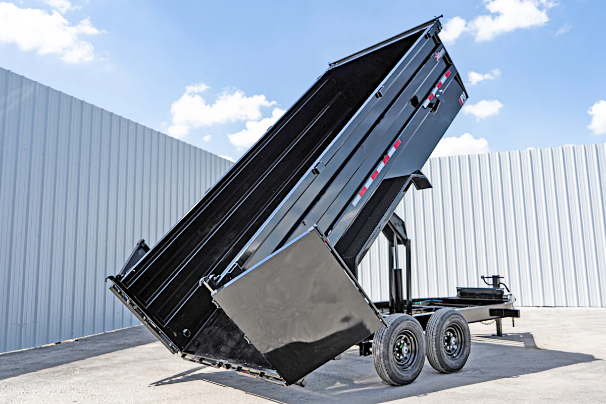 PJ Trailers 16'x83" Low Pro High Side Dump Trailer w/ 4' Sides (DM) - Stock #90361 - Image 25 of 30 PJ Trailers 16'x83" Low Pro High Side Dump Trailer w/ 4' Sides (DM) - Stock #90361 - Image 25 of 30