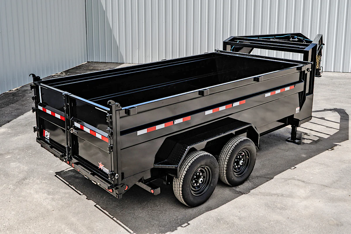 PJ Trailers 14'x83" Low Pro High Side Dump Trailer w/ 3' Sides (DM) - Stock #90363 - Image 22 of 35 PJ Trailers 14'x83" Low Pro High Side Dump Trailer w/ 3' Sides (DM) - Stock #90363 - Image 22 of 35