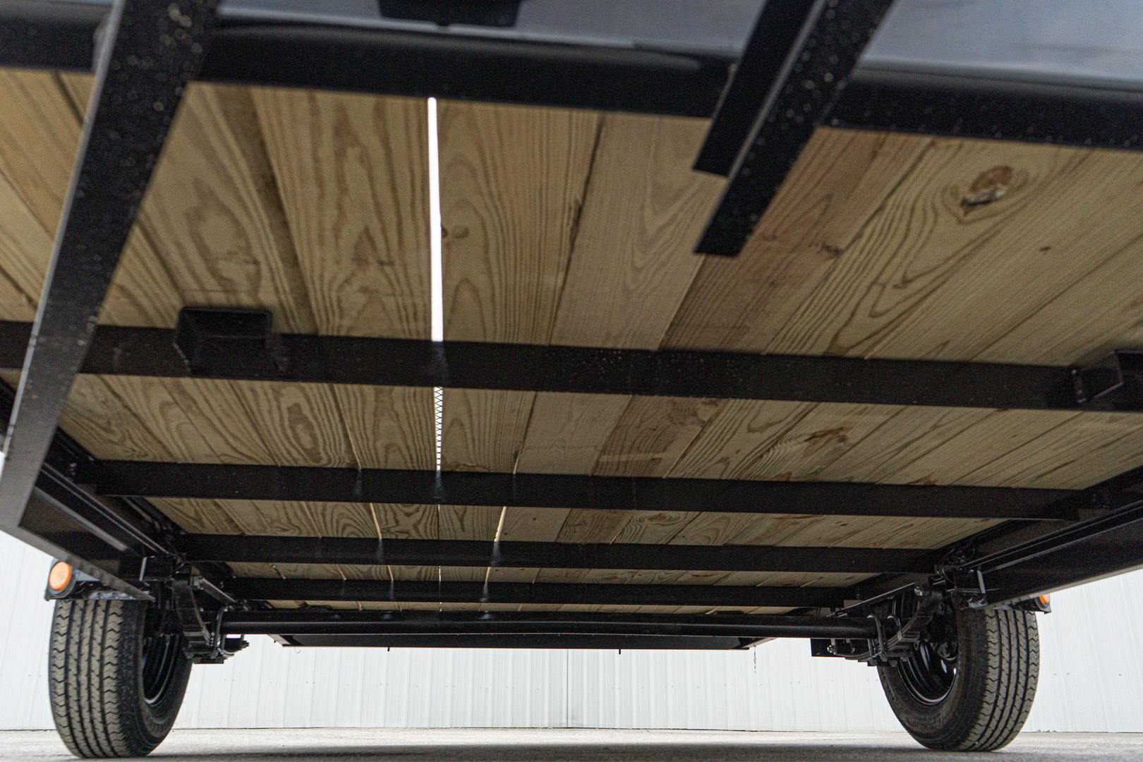 PJ Trailers 12'x77" Single Axle 4" Channel Utility Trailer (U7) - Stock #90364 - Image 11 of 17