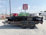 PJ Trailers 14'x83" Channel Dump Trailer (D7) Stock #90366 - Thumbnail 1