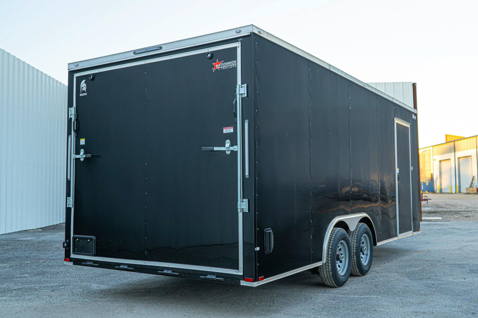 Spartan 8.5'x20' Enclosed Cargo Trailer w/ Rear Ramp Door (C2) - Stock #90371 - Image 8 of 10