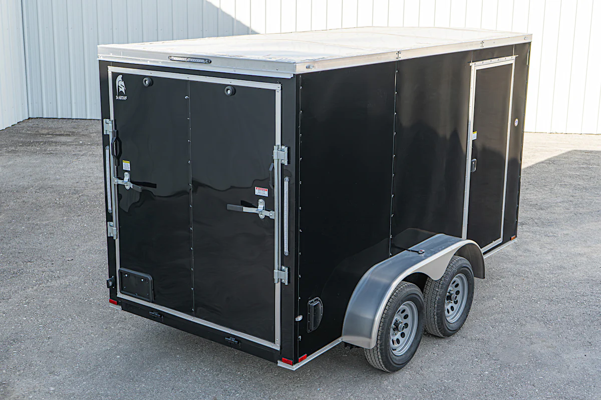 Spartan 6'x12' Enclosed Cargo Trailer w/ Rear Ramp Door (C2) - Stock #90393 - Image 12 of 17 Spartan 6'x12' Enclosed Cargo Trailer w/ Rear Ramp Door (C2) - Stock #90393 - Image 12 of 17