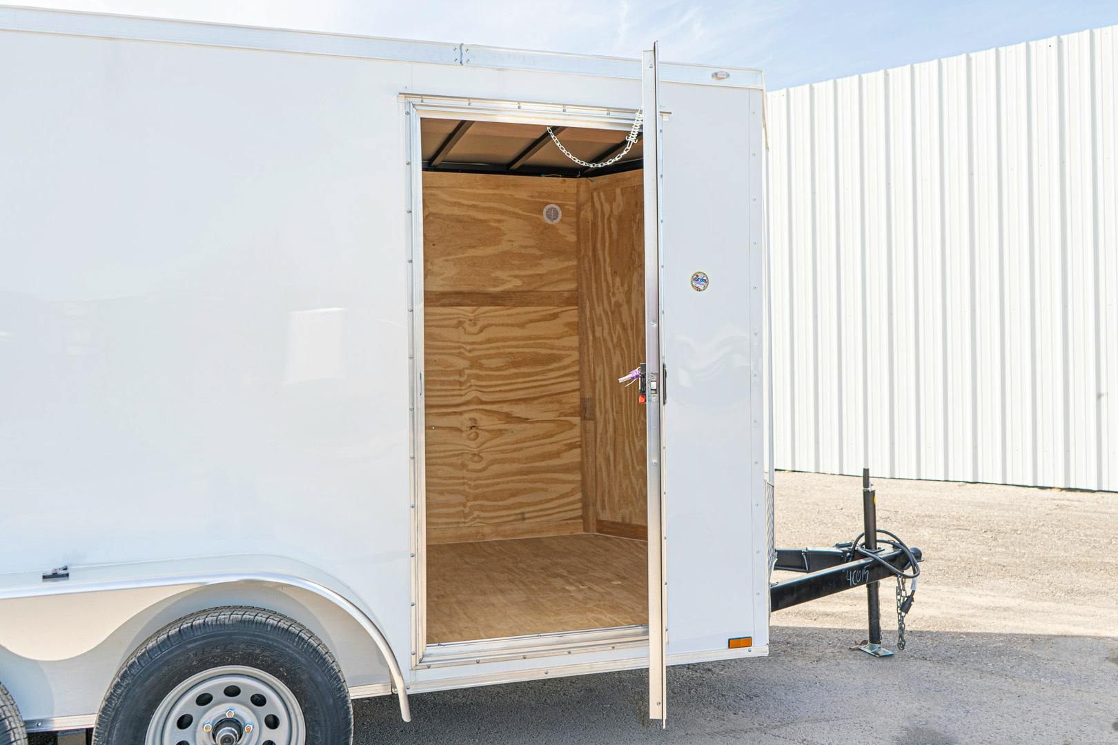 Spartan 6'x12' Enclosed Cargo Trailer w/ Rear Ramp Door (C2) - Stock #90395 - Image 8 of 20