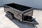 PJ Trailers 16'x83" Low Pro High Side Dump Trailer w/ 4' Sides (DM) Stock #90397 - Thumbnail 8