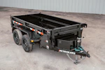 PJ Trailers 10'x60" Hydraulic Dump Trailer w/ 18" Sides (D5) Stock #90432 - Thumbnail 2
