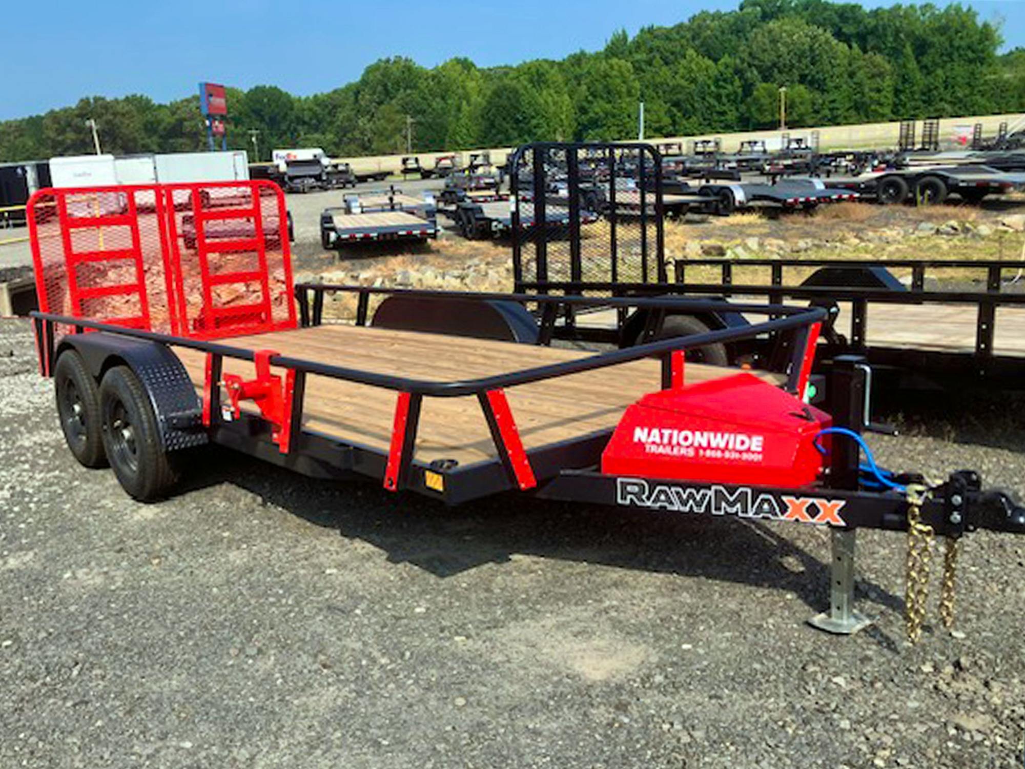RawMaxx UTX 16' × 83" 10K Utility Trailer