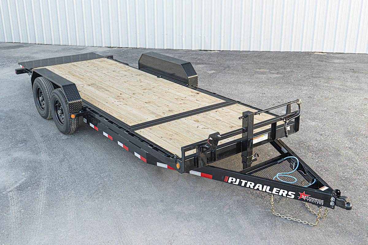 PJ Trailers 20'x82" 6" Channel Equipment Gravity Tilt Trailer (T6) - Stock #90505 - Image 3 of 18 PJ Trailers 20'x82" 6" Channel Equipment Gravity Tilt Trailer (T6) - Stock #90505 - Image 3 of 18